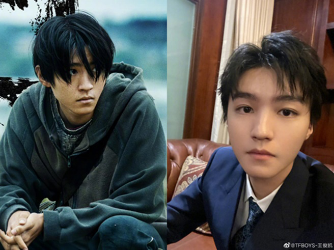 王俊凯为新片暴瘦10公斤，该片未面世票房已破1亿。（图/摄取自TFBOYS-王俊凯微博）