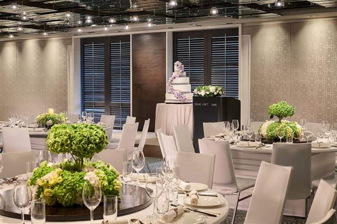 西式派对婚宴场地-君寓一。（君悦提供）