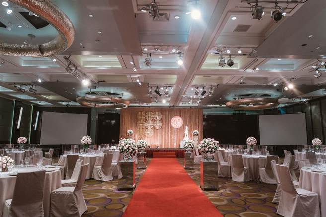 8月14日于凯悦厅举办婚礼展。（君悦提供）