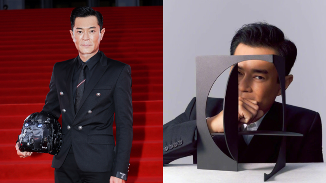 古天乐出席北京电影节，被人指出面容有些不自然。(图/北京国际电影节 微博、古天乐 微博)