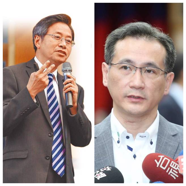 桃园市长两位候选人张善政与郑运鹏，都出自于台大土木系，让学生直呼「一直被霸凌的土木系出头天了」。(合成图／本报资料照)