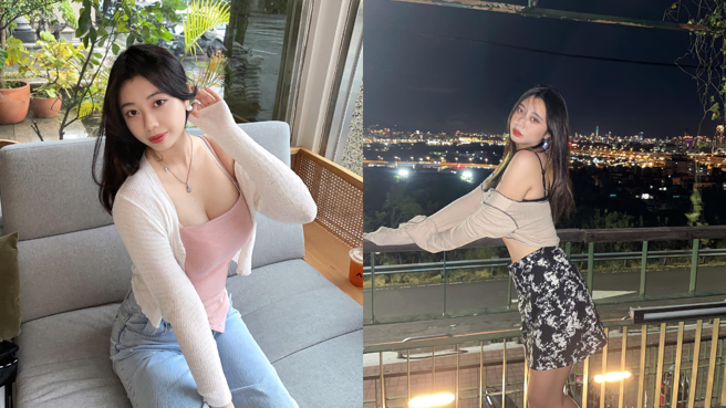 刘霖霖是辅大正妹，被表特版挖掘引起关注。(图/刘霖霖 IG)