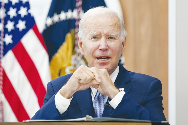 通膨削减法案的通过被视为美国总统拜登任内一次重大胜利。图／美联社