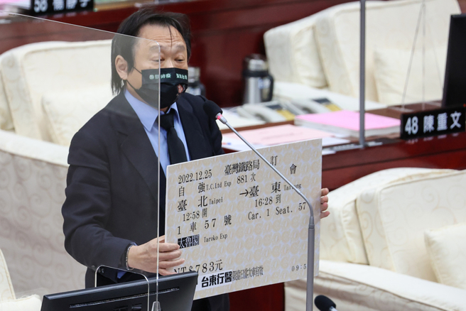 民进党台北市议员王世坚。（本报资料照/邓博仁摄）