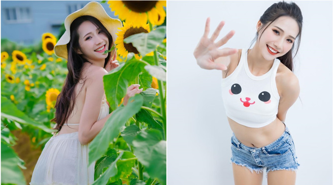 辣模黃韻霏擁有一雙將近110公分的逆天長腿，身材十分姣好。(圖/黃韻霏)