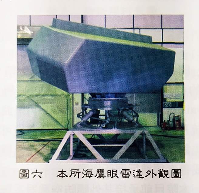 中科院研发的海鹰眼相阵列雷达，与海剑羚的雷达很相似。(图/中科院季刊)