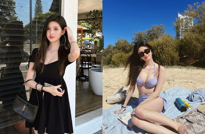 孙芸芸爱女廖思惟完美继承妈妈的美貌。（图／廖思惟Instagram）