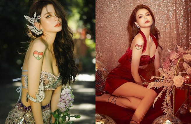 Naomi五官深邃神似混血儿。(图/翻摄自Naomi IG)