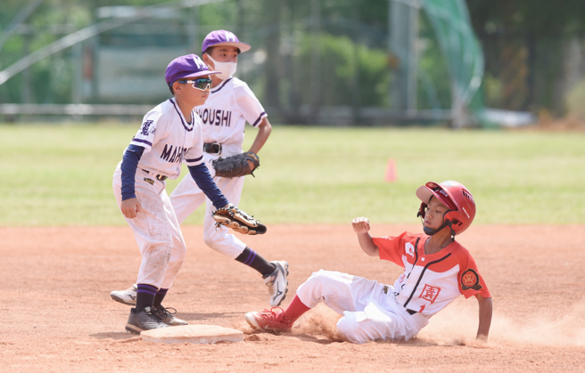 東園差點敗給魔法師，教頭嚇出冷汗。（台灣世界少棒聯盟協會提供）