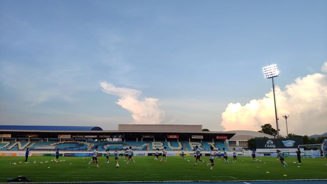 台中蓝鲸女足队备战亚足联AFC女子足球俱乐部锦标赛。（中华足协提供）