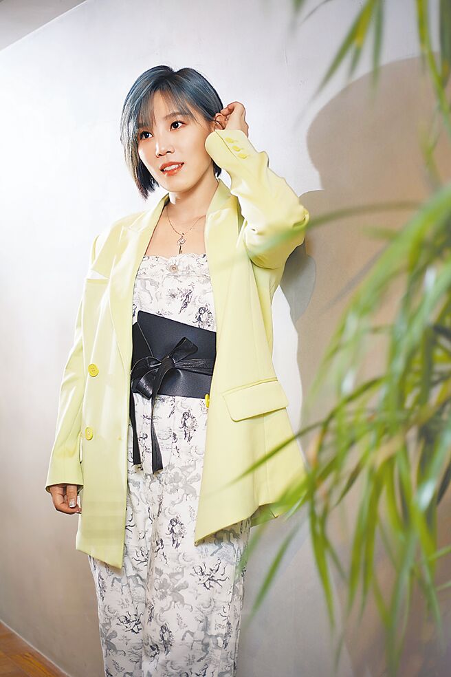 李佳薇新歌唱出超狂高音宣告全面回歸。（羅永銘攝）