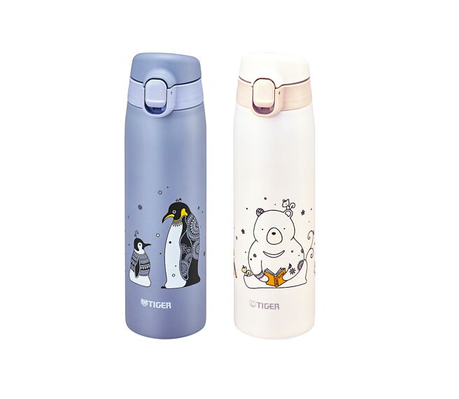 SOGO復興館虎牌彈蓋型保溫冷杯500ml，原價1750元特價990元。（SOGO提供）