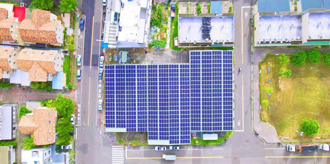 公營停車場加蓋設太陽能板  台南這一建設獲市民認可