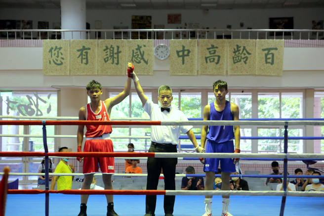 台北市区域性拳击赛，培养国高中选手争战拳王，带动国内拳击运动风气。(照片/彭姿颖提供)