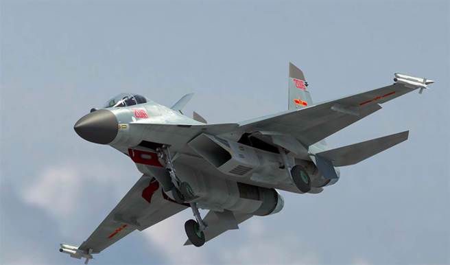 解放军歼-16战机最大的特点，就是具备超视距攻击能力，以及强大的对地与对海打击能力，能在沿岸大范围进行对舰攻击。（网路）