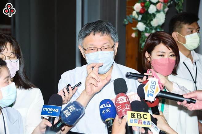 台北市长柯文哲指出双子星案已发建照。（本报资料照）