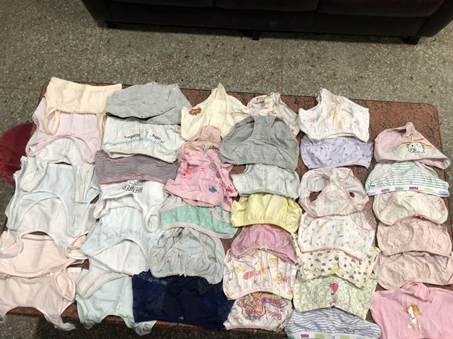 朱嫌偷了40多件内衣裤。（翻摄照片／李京升苗栗传真）