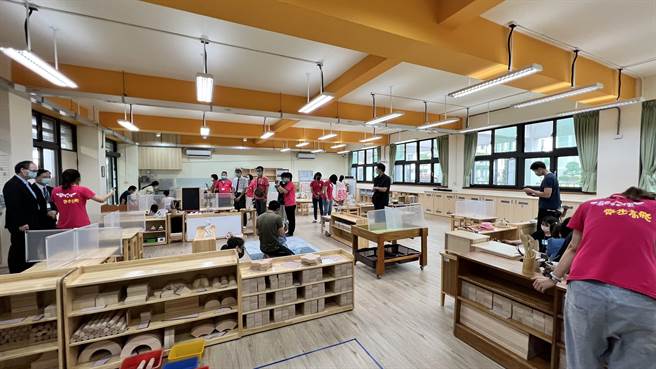 教保中心耗資逾600萬元、歷時超過1年半規畫打造。（張毓翎攝）