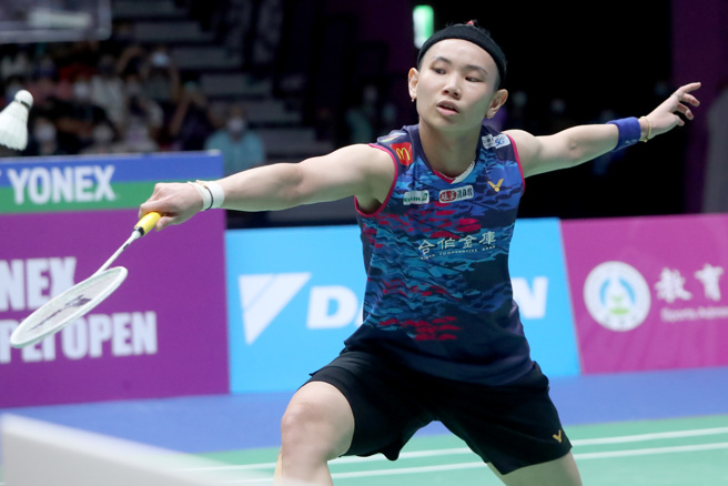 戴资颖在世锦赛首场迅速获胜，晋级女单16强。（图／中时资料照）