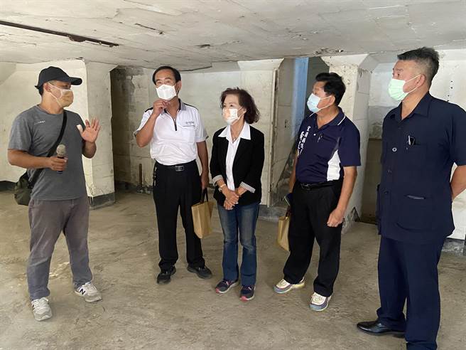 壮围乡大福安检所后方的步炮协同框舍，是大福防御阵地的核心工事。（吴佩蓉摄）