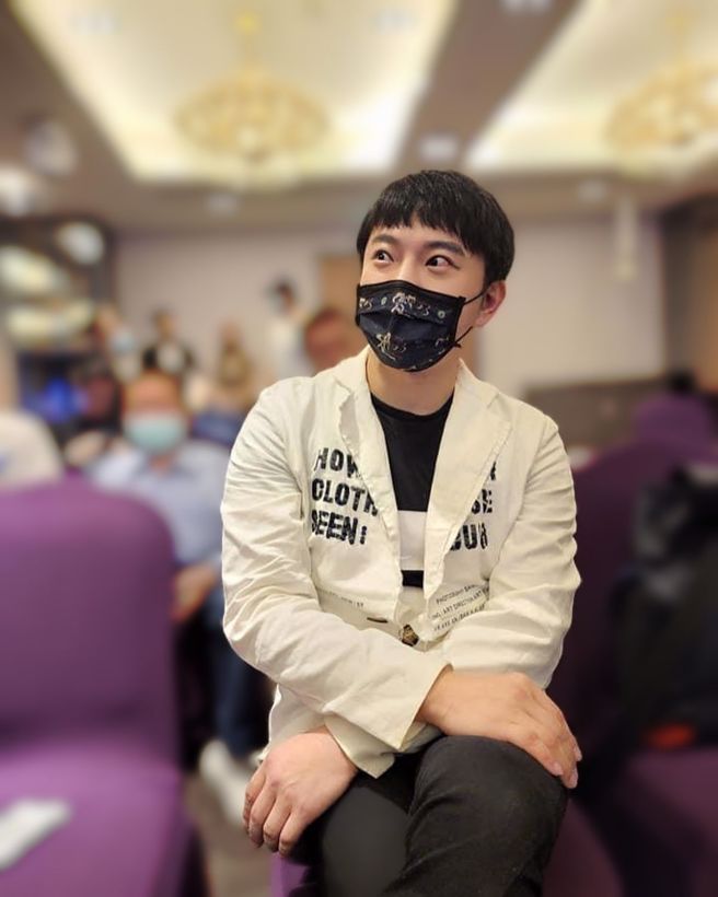 知名经纪人陈孝志。（陈孝志提供）