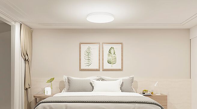 米家吸顶灯350，定价1395元。（小米提供）