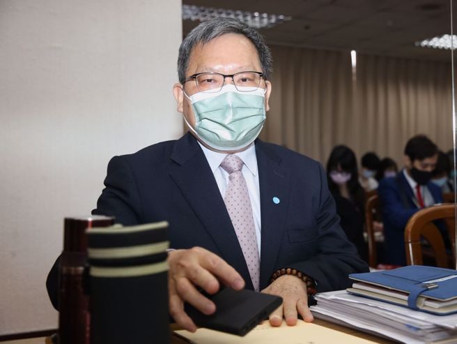 财政部长苏建荣。(本报系资料照片)