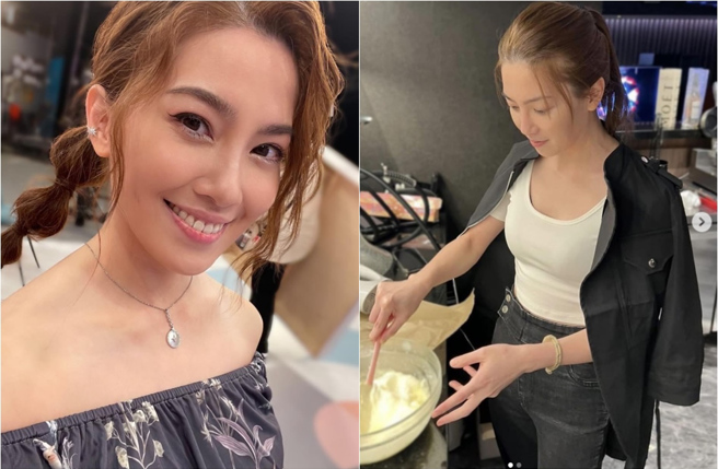 38岁的许蓝方保养得宜，即使素顏也看不太出真实年龄。(取材自drgraciehsu IG)