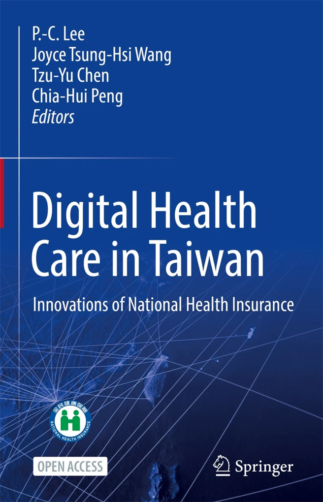 健保署与国际知名出版社Springer Nature合作，以公开取用方式出版「Digital Health Care in Taiwan- Innovations of National Health Insurance」英文专书，电子书已于今年8月15日线上发行。（图取自Springer官网）