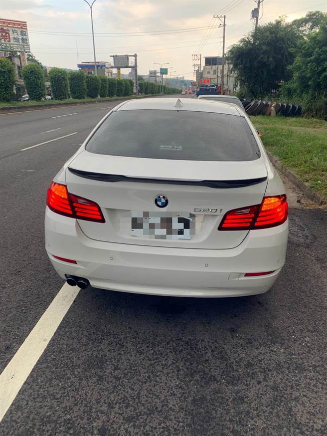 肇事車輛。（翻攝照片／李京昇苗栗傳真）