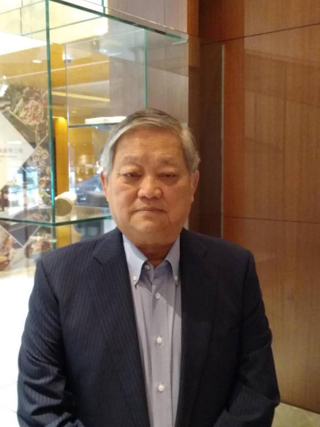 （台湾区预拌混凝土公会理事长刘福财。图／袁延寿）