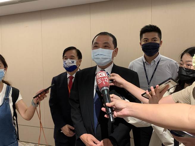 明天將接受黨提名 侯友宜：明天會請假參加。（葉德正攝）