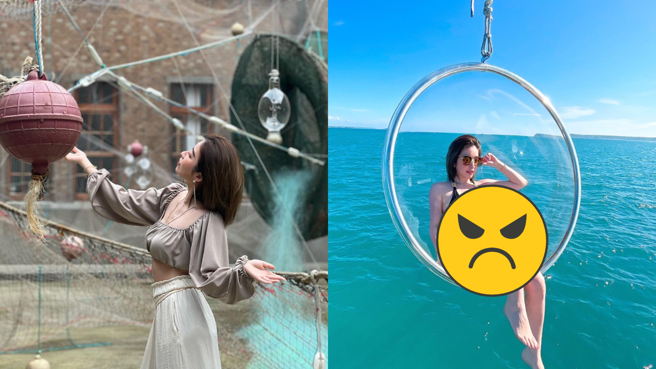 许维恩拥有40岁不科学长腿。(图/许维恩 fb)