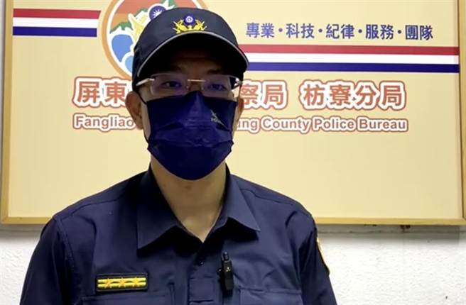 妹妹赴柬哥哥报案遭羞辱，屏警记过处分。（警方提供／谢佳潾屏东传真）