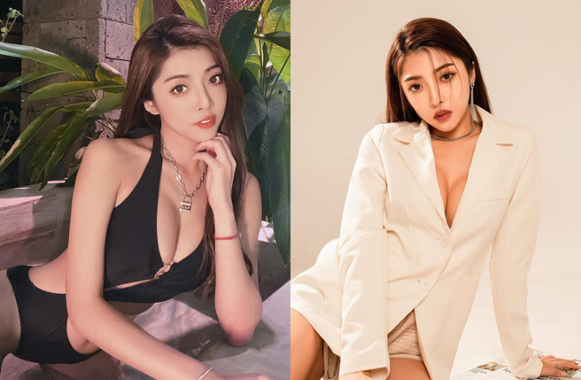 萝拉拥有精致漂亮脸蛋、姣好的身材与丰满上围。(图/萝拉 IG)