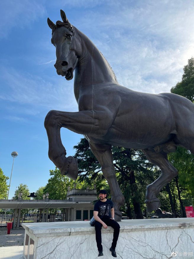 费翔近照曝光。（图／取材自费翔微博）