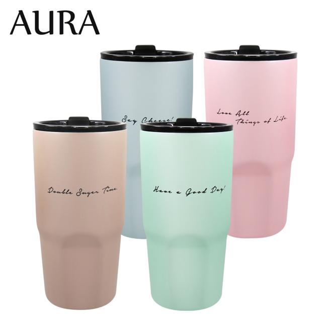 Yahoo奇摩購物中心的AURA簡約隨行鈦陶瓷激凍杯900ml、4色，特價499元。（Yahoo奇摩購物中心提供）