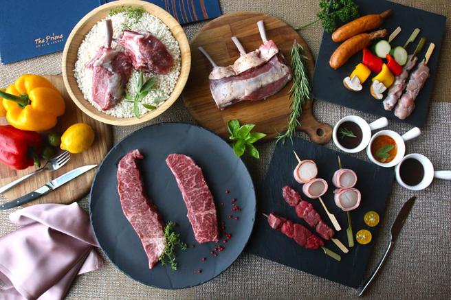 （抢中秋烤肉商机，台中明月千禧酒店推出极炙鲜食外卖。图／日月千禧酒店提供）