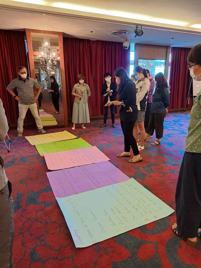 教育部国教署办理「国中小英语教师专业增能工作坊」，以提升英语教师的教学能力。（教育部提供／林志成台北传真）