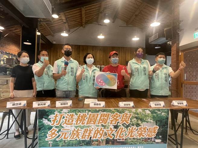 桃園市長選戰賴香伶推族群政策打造族群文化光榮感。(呂筱蟬攝)