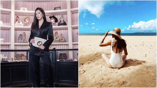 林熙蕾在參加代言活動時，自曝要和劉德華拍新戲。(圖/林熙蕾 IG)