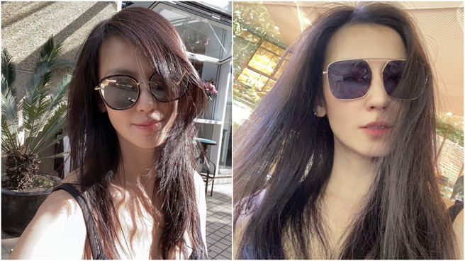 林熙蕾時不時在IG上分享自拍照，看起來還是年輕動人。(圖/林熙蕾 IG)