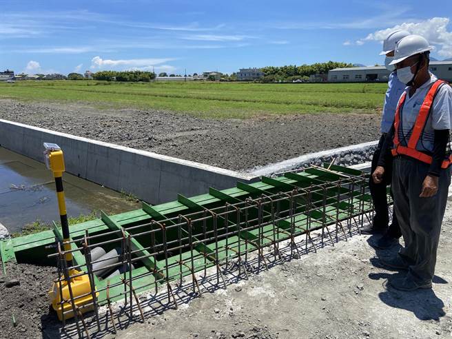 原先预定工程进度应为11％，目前已完成17％，预计2023年10月完工。（吴佩蓉摄）