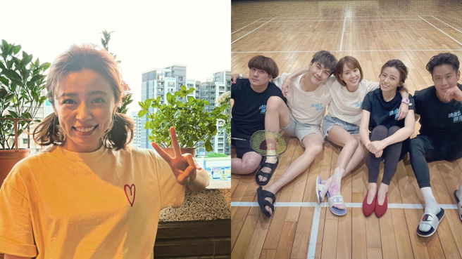 王瞳最近IG贴文，曾向信仰耶稣祈祷、另一边也宣传新戏。(图/王瞳 IG)