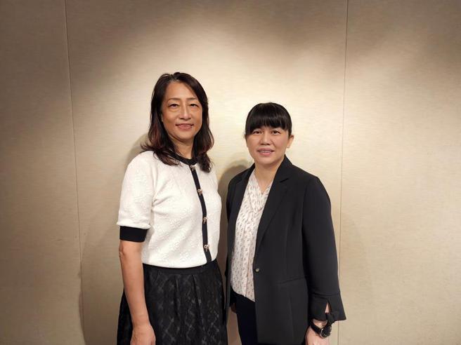 （奇钛科预计9月初转上柜挂牌。董事长龙筱芬(左)及总经理卢玉华。图／彭暄贻）