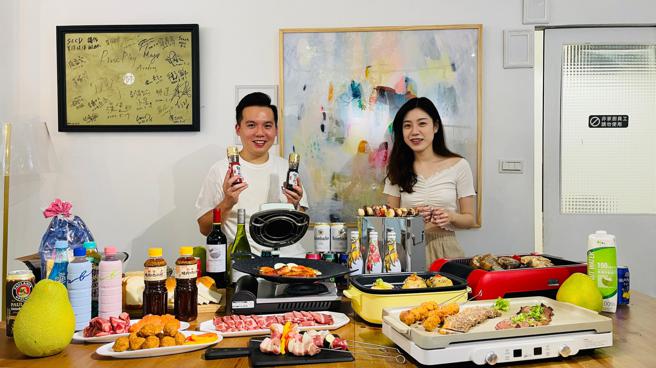 全联11款中秋预购家电即起开卖，有最夯的厨余机、移动式抽油烟机等，鼓励不止中秋节，天天都可室内烤肉。（全联提供）