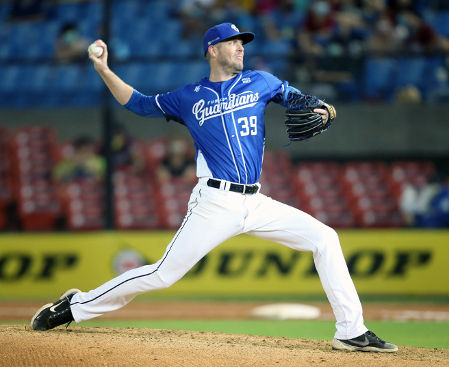 富邦悍将罗力。（资料照，范扬光摄）