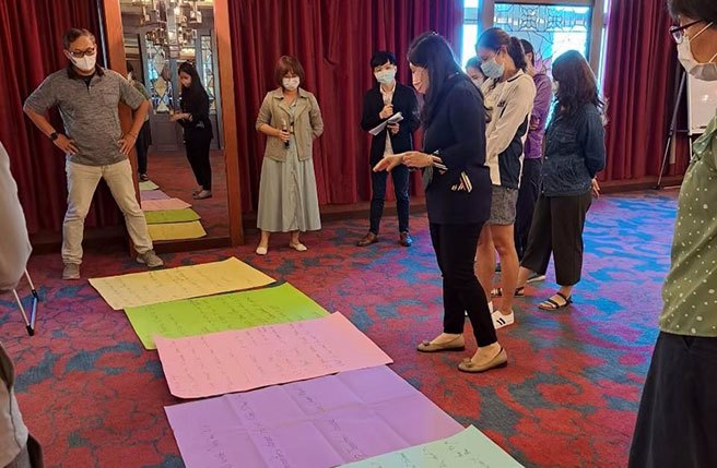 教育部国教署办理「国中小英语教师专业增能工作坊」，以提升英语教师的教学能力。（资料照片）