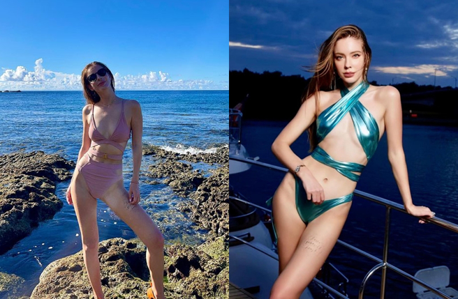 俄罗斯女星安妮身材火辣。（图／anechka_annie Instagram）