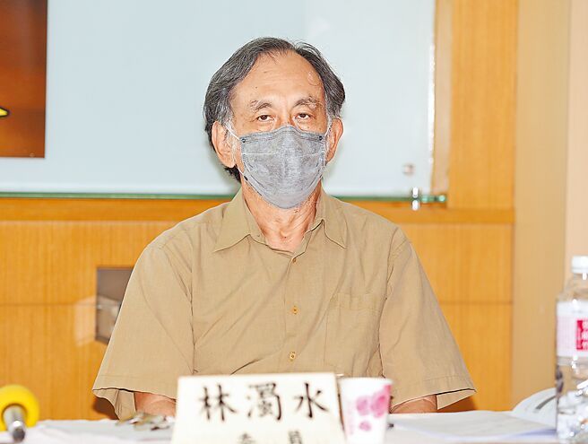 台灣民意基金會16日舉行「裴洛西訪台、中國軍演與台灣民意」民調記者會，前立委林濁水應邀到場發表看法。（姚志平攝）